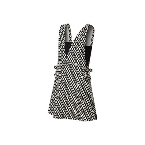 lv polka dot|lv polka dot plunge dress.